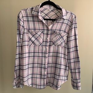 Flannel button down
